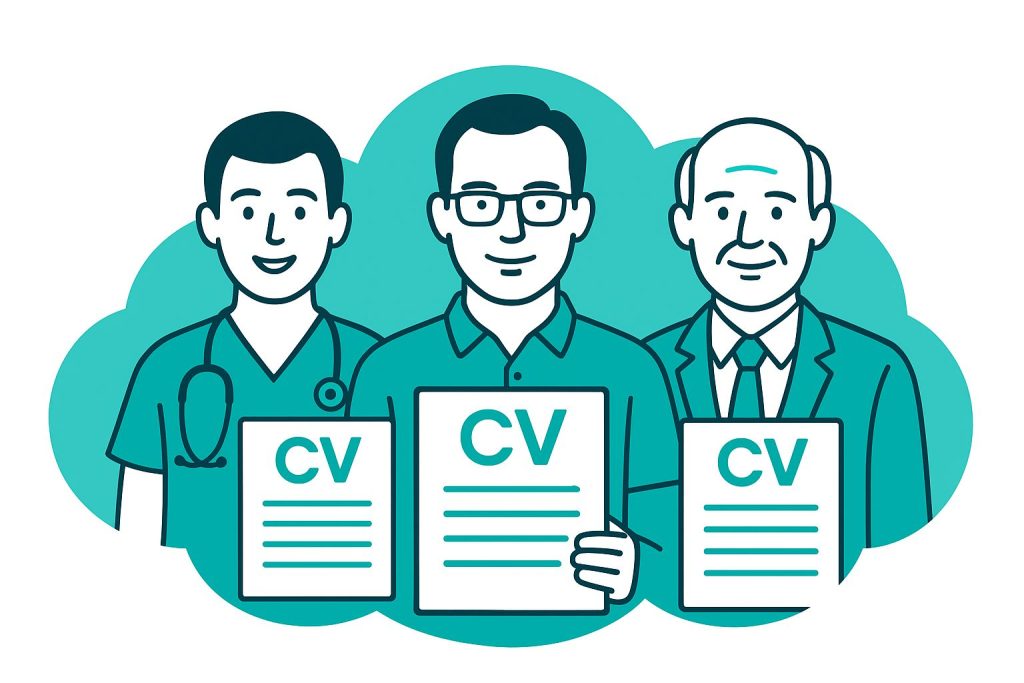 CV through career stages