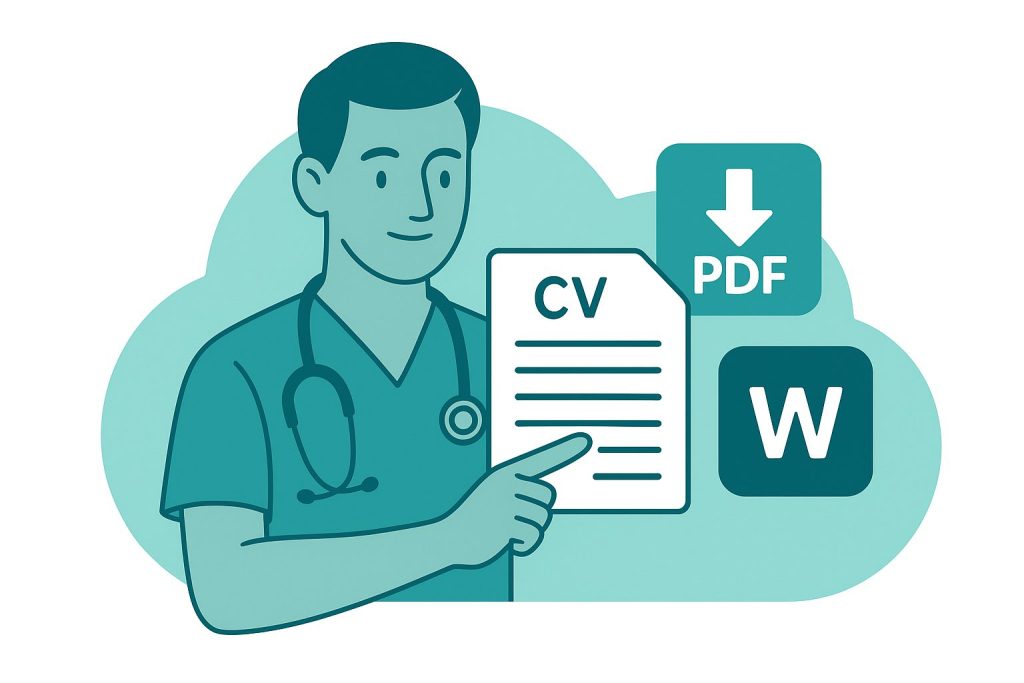 Different CV Download Formats